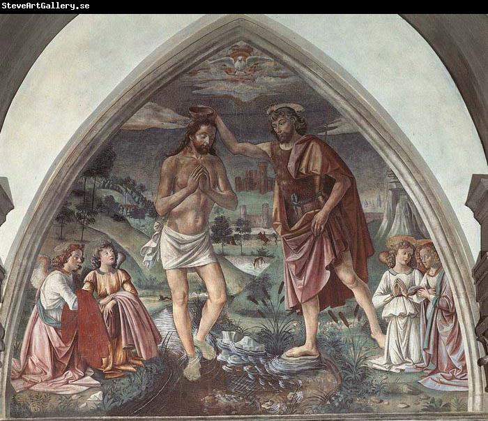 GHIRLANDAIO, Domenico Baptism of Christ